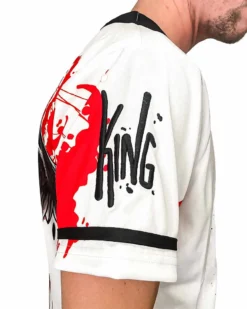 SULLIVAN KING X SCUMMY BEARS - SPINE COLLECTOR (WHITE) - BASEBALL JERSEY