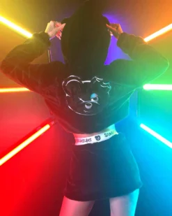 Scummy Bears FUZZY THINGZZ MINI SKIRT (BLACK) 9 Scummy Bears FUZZY THINGZZ MINI SKIRT (BLACK)