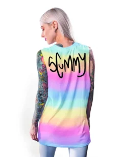 Scummy Bears CLOTHES AND STUFF POPSISKULLS - MELTED DREAMS - MUSCLE TEE